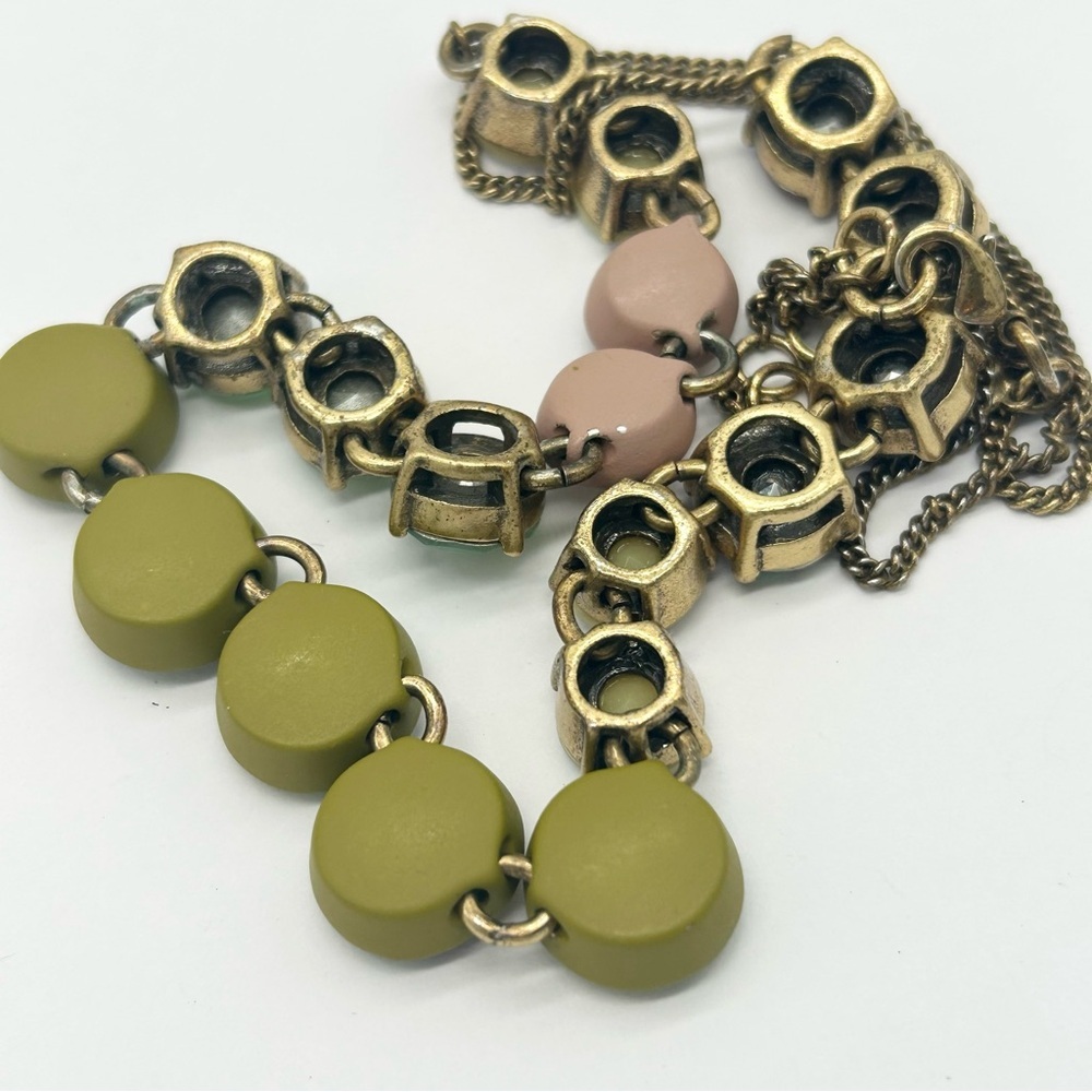 J. Crew Rainbow Brulee Crystal AB Necklace - Picture 5 of 7